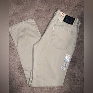 NWT Mens Levi’s Khaki Jeans, 32x32